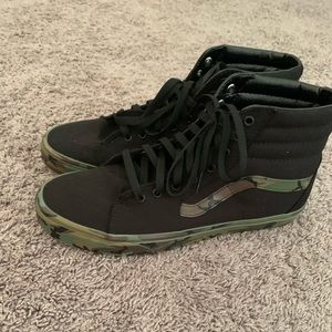 Vans camo skate-hi size 13